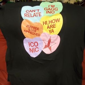 Jeffree Star valentines shirt, exclusive